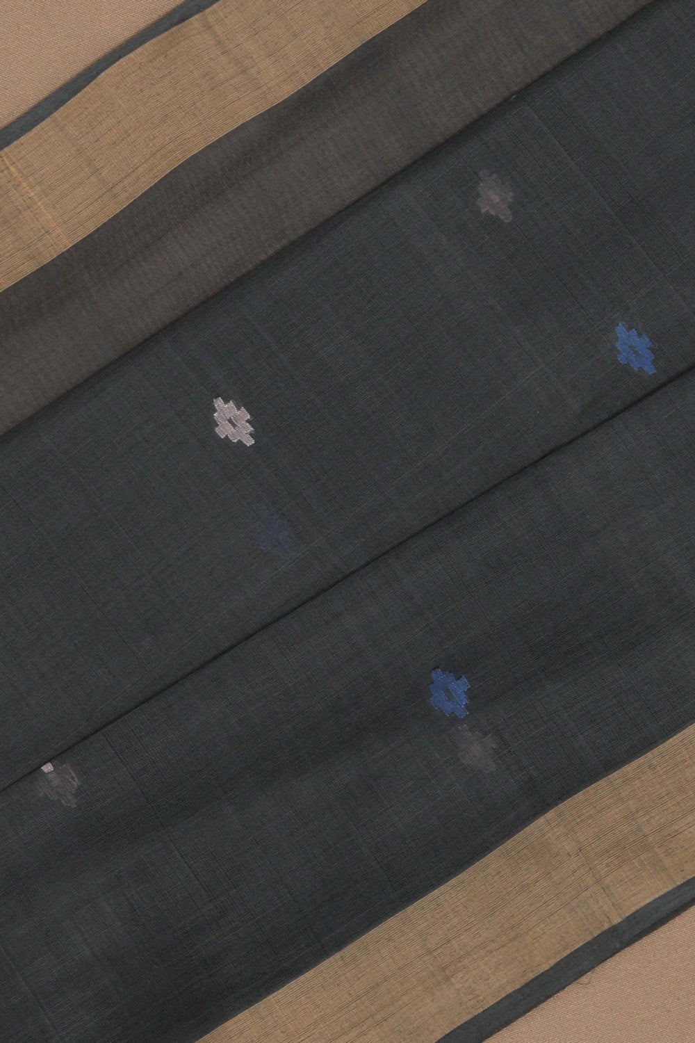 Image of South Cotton Grey Saree